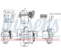 NISSENS 955177 Corpo farfallato per CITROËN,MINI,PEUGEOT
