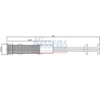 Essiccatore climatizzazione R 134a 95599 NISSENS per BMW 7 5 Touring 5 6