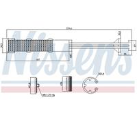 NISSENS 95605 Essiccatore climatizzatore