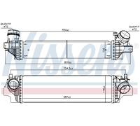 Intercooler NISSENS 96103