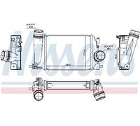 NISSENS 961118 Intercooler per NISSAN,RENAULT