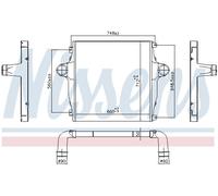 NISSENS 961326 Intercooler per IVECO