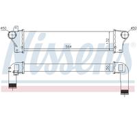 Raffreddatore a bassa temperatura, raffreddatore dell'aria di sovralimentazione NISSENS 961425