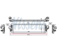 NISSENS 961504 Intercooler