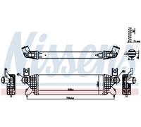 Intercooler NISSENS 961507
