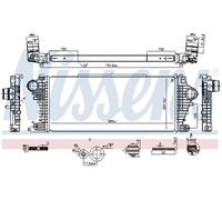 NISSENS 961534 Intercooler