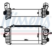 NISSENS 96187 Intercooler per HYUNDAI,KIA