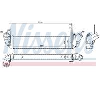 Intercooler NISSENS 96198