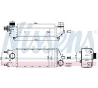 Intercooler NISSENS 96267