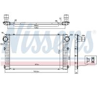 Intercooler Raffreddato ad Aria Alluminio per Toyota 4 III_A3 _ A4_ZSA4_ALA4_