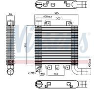 NISSENS 96366 Intercooler per HYUNDAI