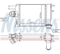 Intercooler NISSENS 96529