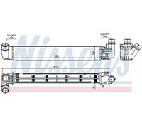 NISSENS 96533 Intercooler per DACIA,RENAULT
