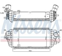 Intercooler NISSENS 96538