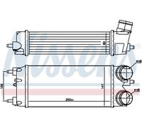NISSENS 96553 Intercooler per FORD