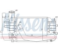 NISSENS 96565 Intercooler per SUBARU,TOYOTA