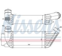 Intercooler NISSENS 96609