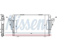 Intercooler NISSENS 96646