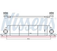 Intercooler NISSENS 96683