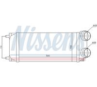 Nissens 96718 Intercooler