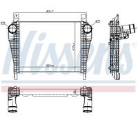 NISSENS 97064 Intercooler per IVECO