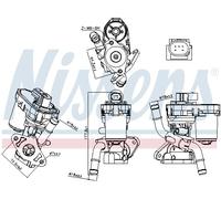 Valvola EGR NISSENS 98165