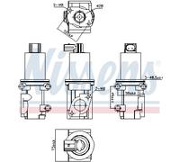 NISSENS 98185 Valvola EGR per ALFA ROMEO,FIAT,LANCIA