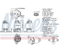 Valvola EGR NISSENS 98187