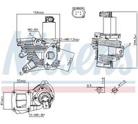 NISSENS 98189 Valvola EGR per RENAULT