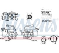 Valvola EGR NISSENS 98192