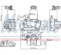 Valvola EGR NISSENS 98204