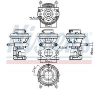 NISSENS 98226 Valvola EGR