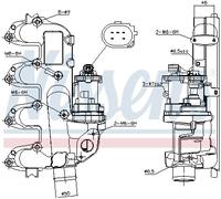 NISSENS 98234 Valvola EGR per FORD