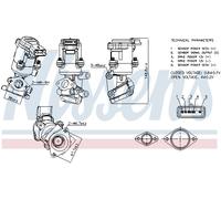 Valvola EGR NISSENS 98237