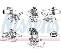 Valvola EGR NISSENS 98238