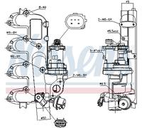 AGR-Valvola Adatta Per Ford Tourneo Connect S-Max 1.8 TDCi