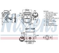 Valvola EGR NISSENS 98297