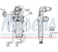Radiatore, ricircolo gas di scarico NISSENS 98375