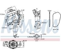 NISSENS 98415 Valvola EGR per MERCEDES-BENZ