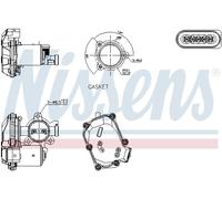 NISSENS 98419 Valvola EGR
