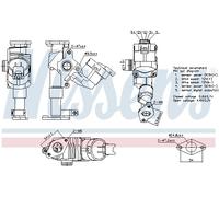 NISSENS 98423 Valvola EGR per BMW