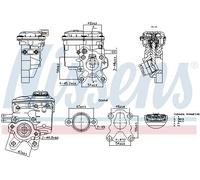 NISSENS 98508 Valvola EGR