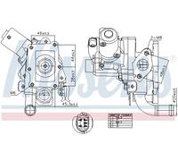 NISSENS 98514 Valvola EGR
