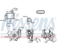 Valvola EGR NISSENS 98524