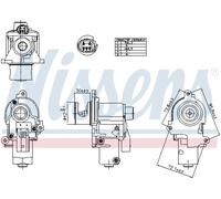 NISSENS 98553 Valvola EGR per AUDI,PORSCHE,VW