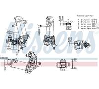 NISSENS 98557 Modulo EGR per FORD,FORD USA