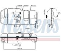 NISSENS 996035 Serbatoio compensazione refrigerante