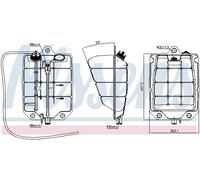 NISSENS 996075 Serbatoio compensazione refrigerante