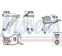 NISSENS 996268 Serbatoio compensazione, Refrigerante per BMW