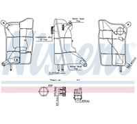 NISSENS 996304 Serbatoio compensazione refrigerante